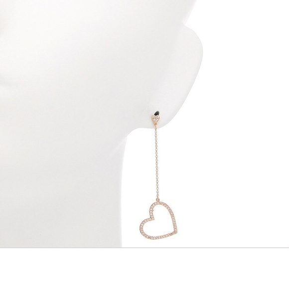 Kate Spade Heart Drop Earrings - Picture 3 of 5
